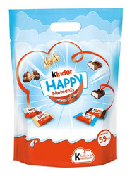 Продуктови Категории Шоколади Kinder Happy momenst минимум 54 бр. 337 гр